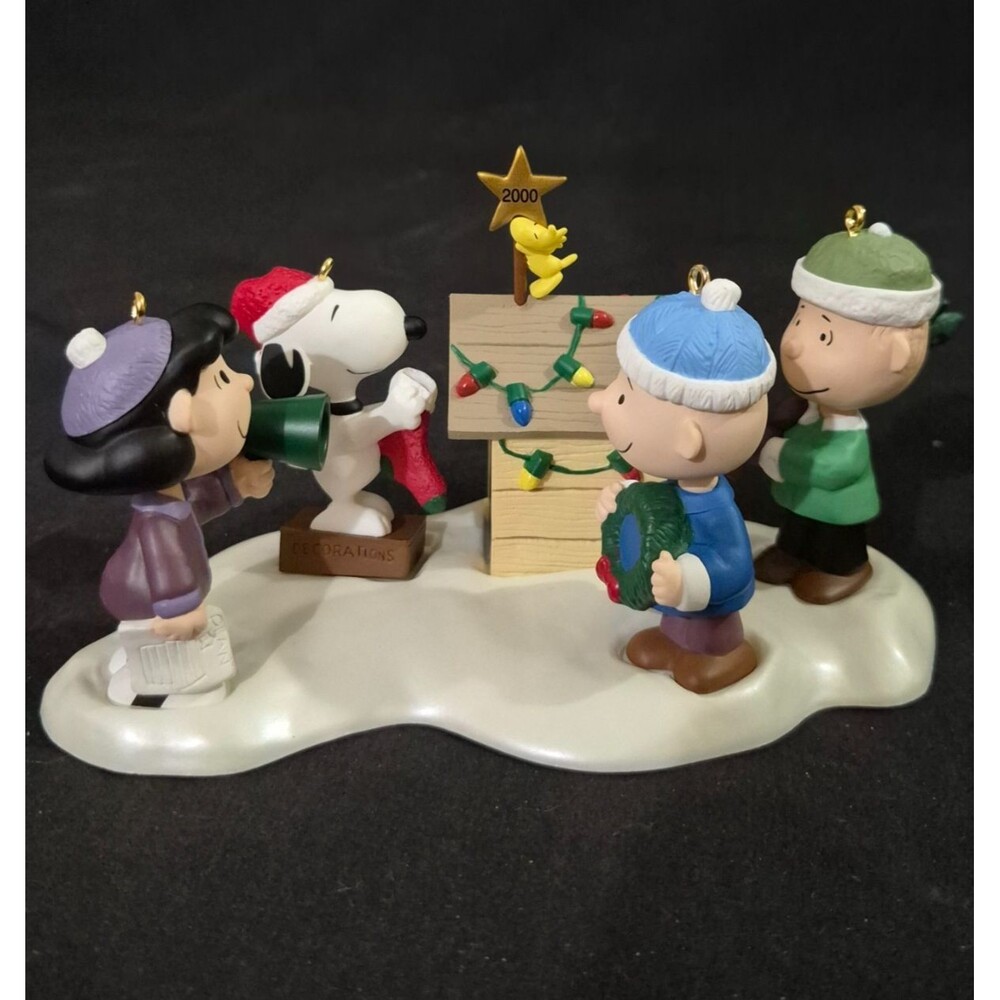Hallmark Keepsake 2000 Ornament A SNOOPY CHRISTMAS 50 Years Complete Set of 5